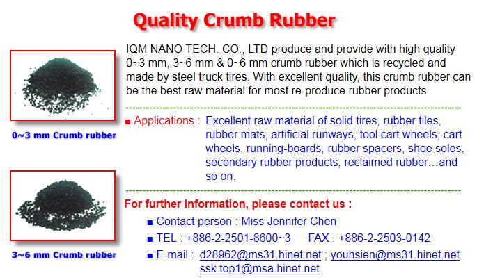 Rubber Granulate Supplier Crumb Rubber Supplier