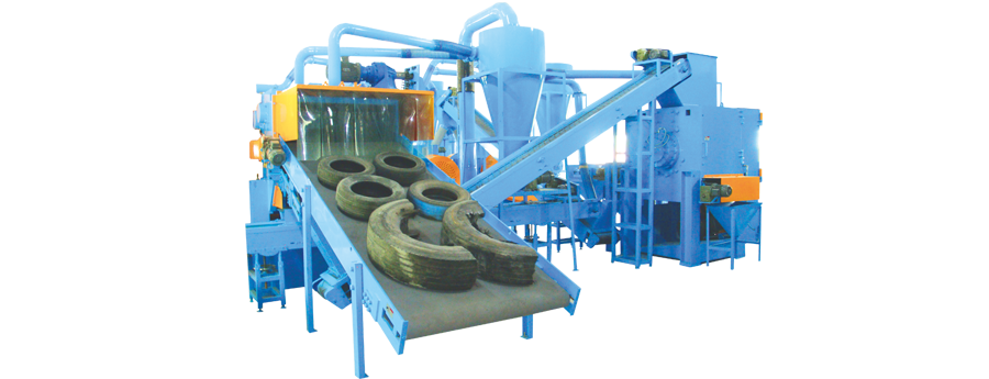 SK-TR<br/>Primary Shredder & Steel Separator