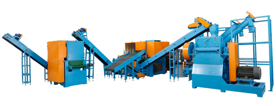 SK-TRS TYPE B<br>Layout of Recycling Process (Limited to Truck Steel Tire)